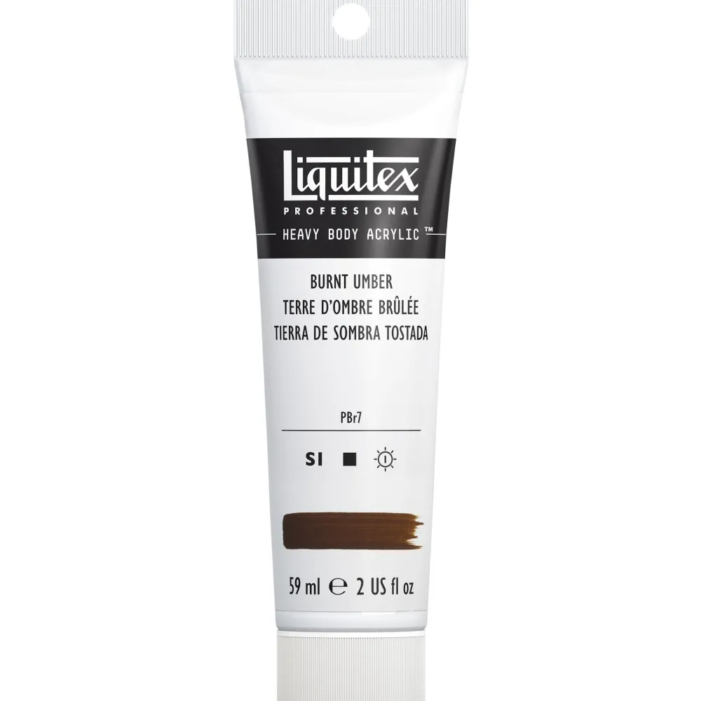 Liquitex Farba akrylowa Heavy Body - - Burnt Umber 59 ml > Farby Akrylowe