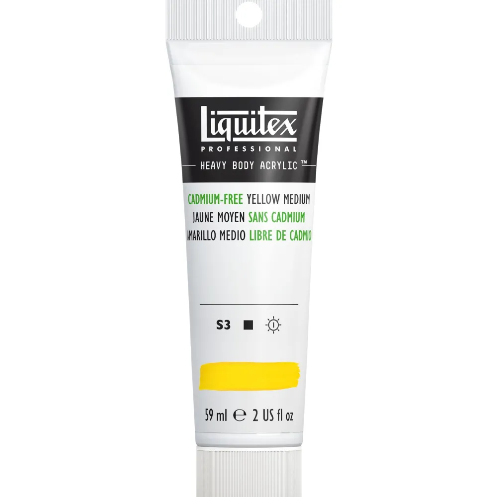Liquitex Farba akrylowa Heavy Body - - Cadmium Free Yellow Light, 59 ml > Farby Akrylowe