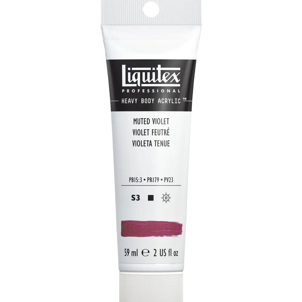 Liquitex Farba akrylowa Heavy Body - - Muted Violet, 59 ml