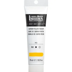 Liquitex Farba akrylowa Heavy Body - - Cadmium Yellow Medium, 59 ml > Farby Akrylowe