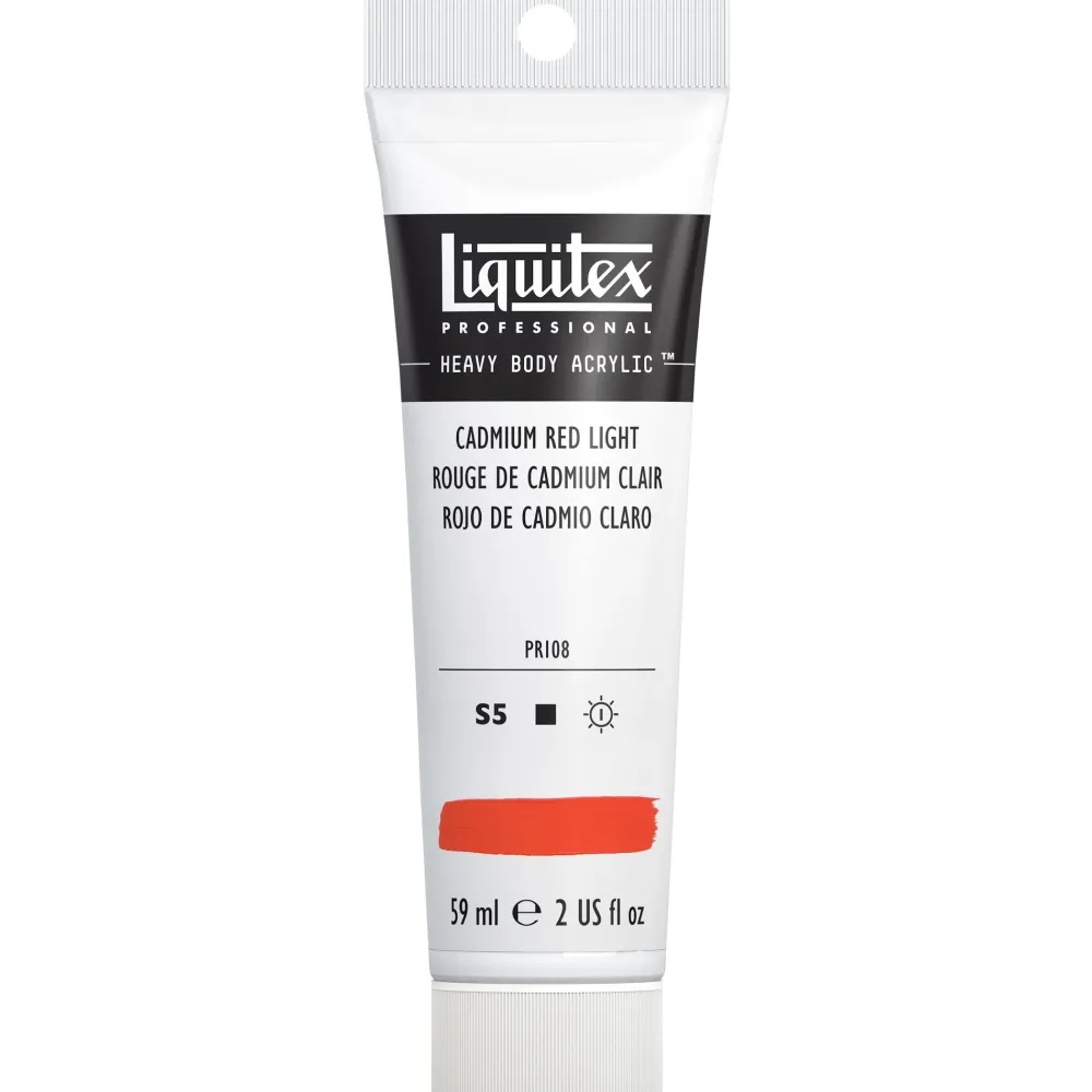 Liquitex Farba akrylowa Heavy Body - - Cadmium Red Light, 59 ml > Farby Akrylowe