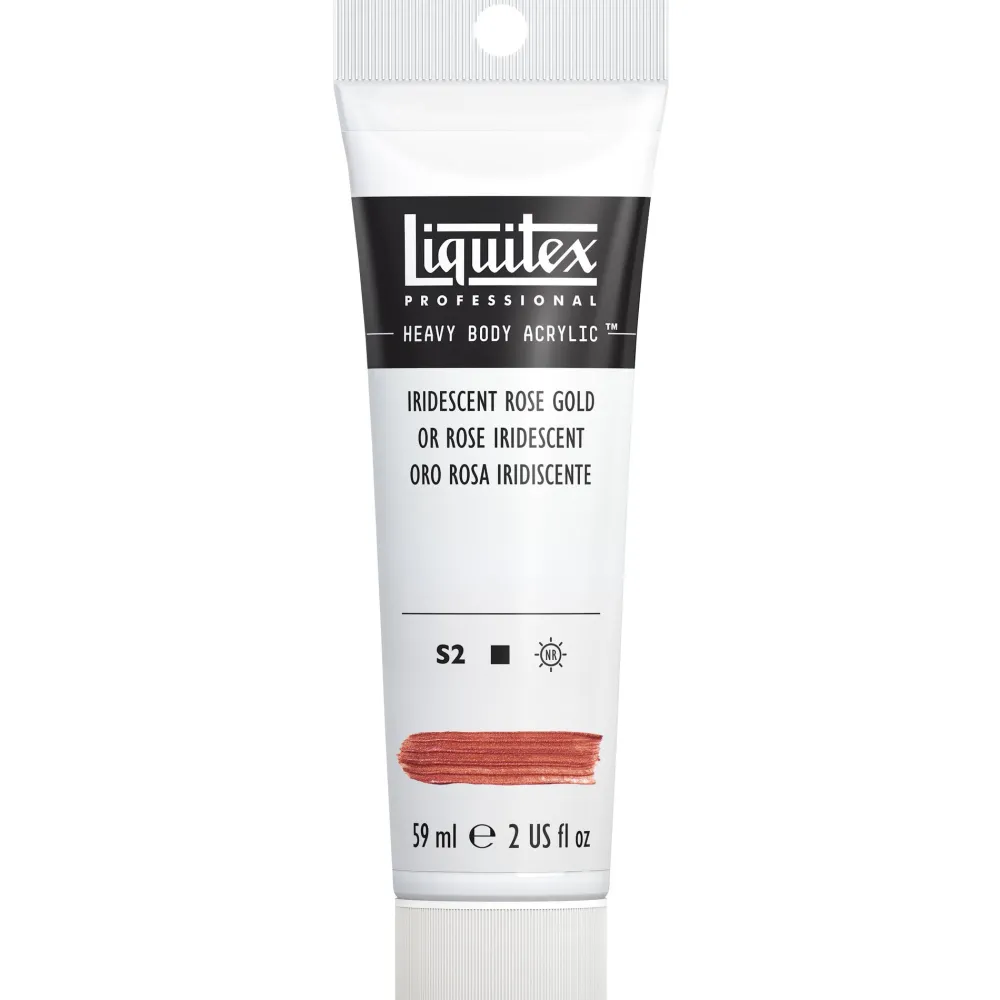 Liquitex Farba akrylowa Heavy Body - - Iridescent Rose Gold, 59 ml > Farby Akrylowe