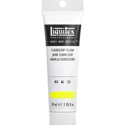 Liquitex Farba akrylowa Heavy Body - - Fluorescent Yellow, 59 ml