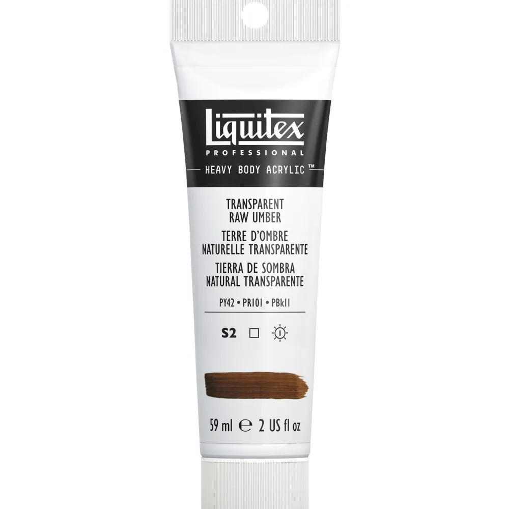 Liquitex Farba akrylowa Heavy Body - - Transparent Raw Umber, 59 ml