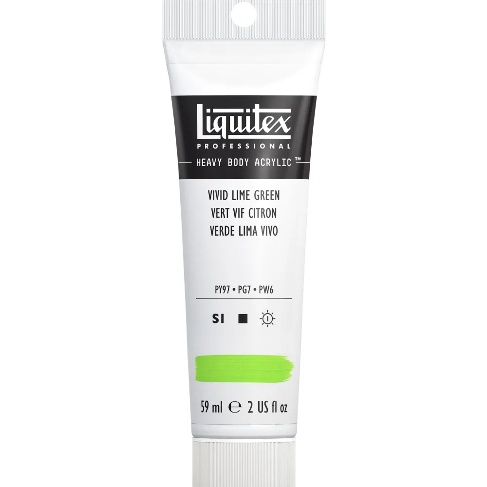 Liquitex Farba akrylowa Heavy Body - - Vivid Lime Green, 59 ml