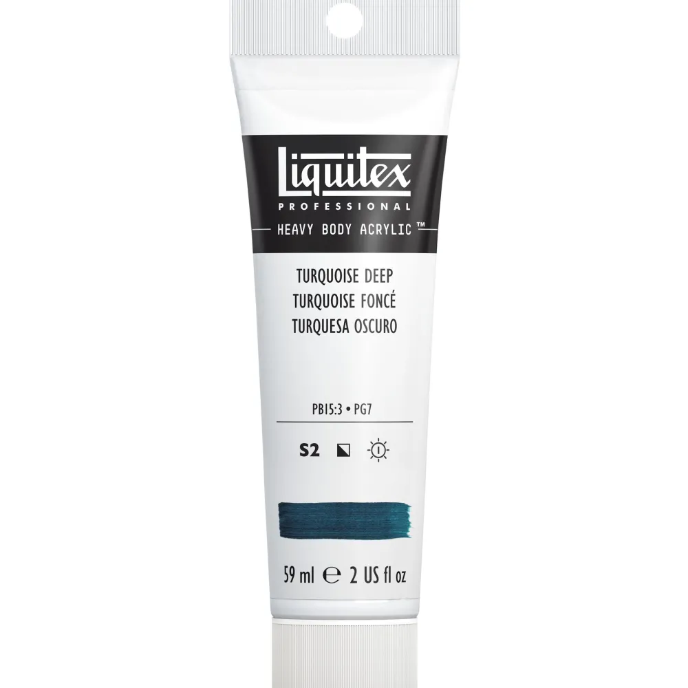Liquitex Farba akrylowa Heavy Body - - Turquoise Deep, 59 ml