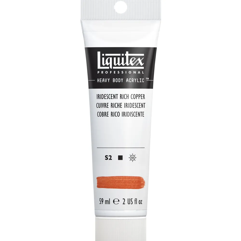 Liquitex Farba akrylowa Heavy Body - - Iridescent Rich Bronze, 59 ml > Farby Akrylowe