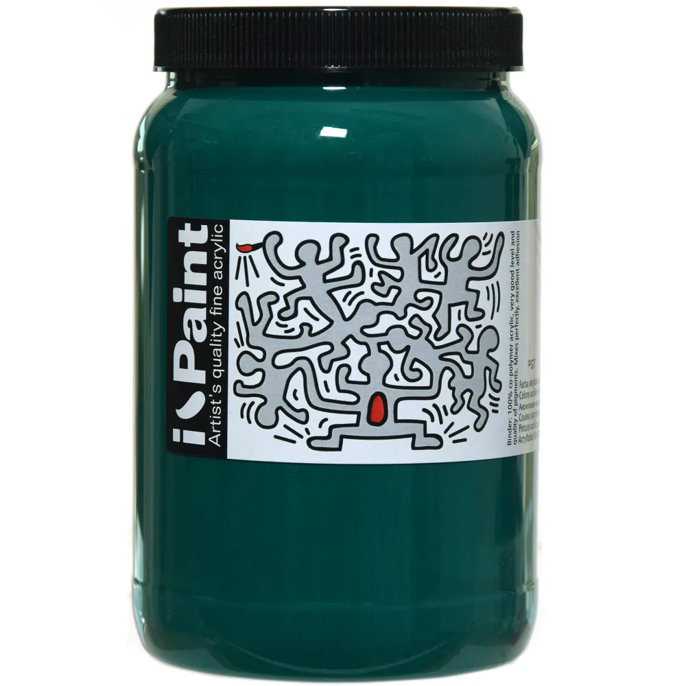 Renesans Farba akrylowa I-Paint - - 16, emerald green, 500 ml