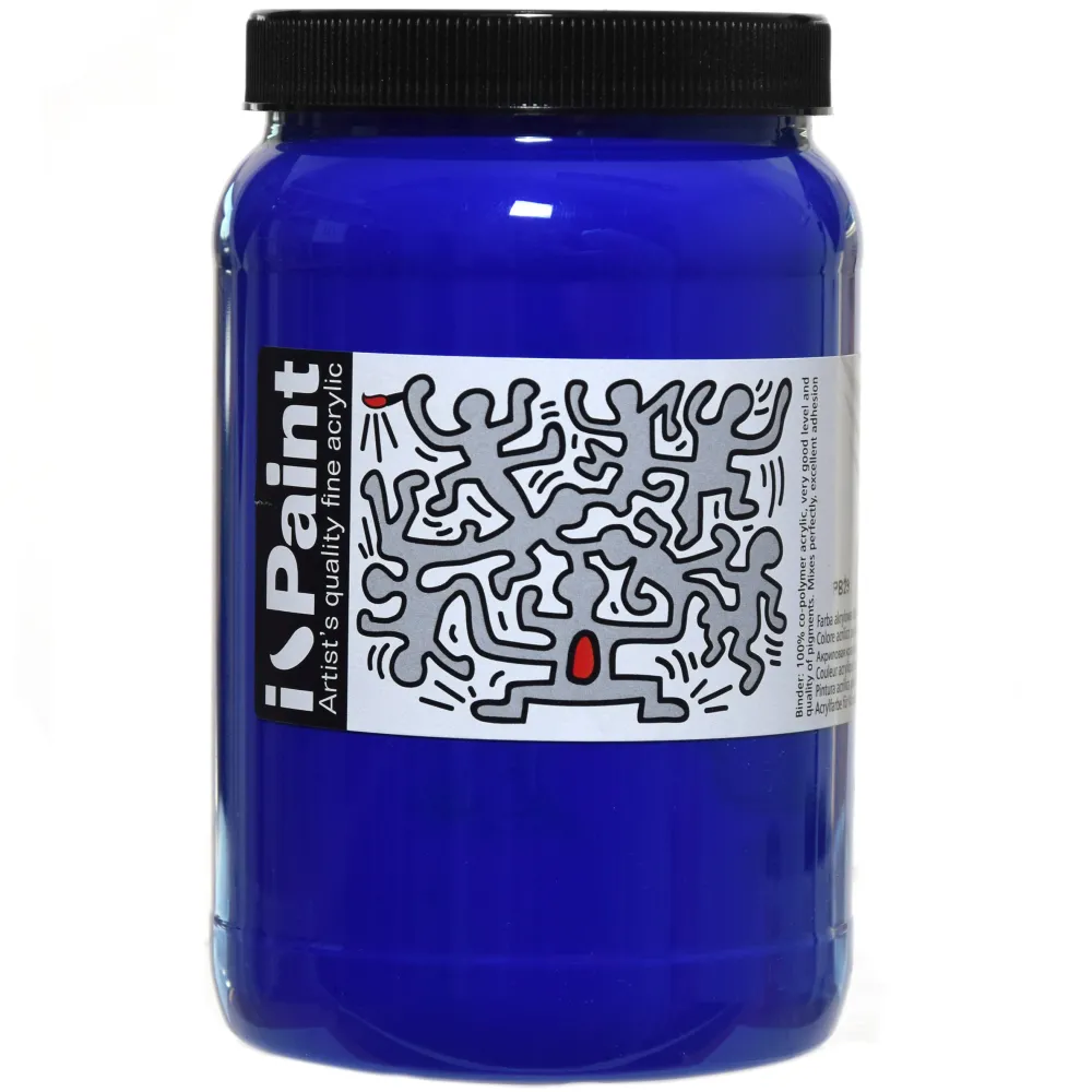 Renesans Farba akrylowa I-Paint - - 10, ultramarine blue, 500 ml