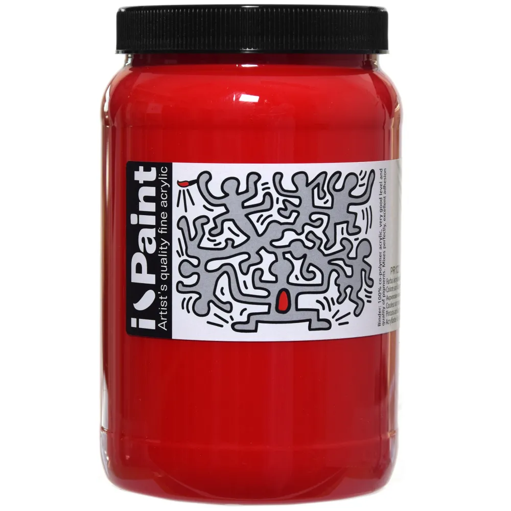 Renesans Farba akrylowa I-Paint - - 05, cadmium red, 500 ml > Farby Akrylowe