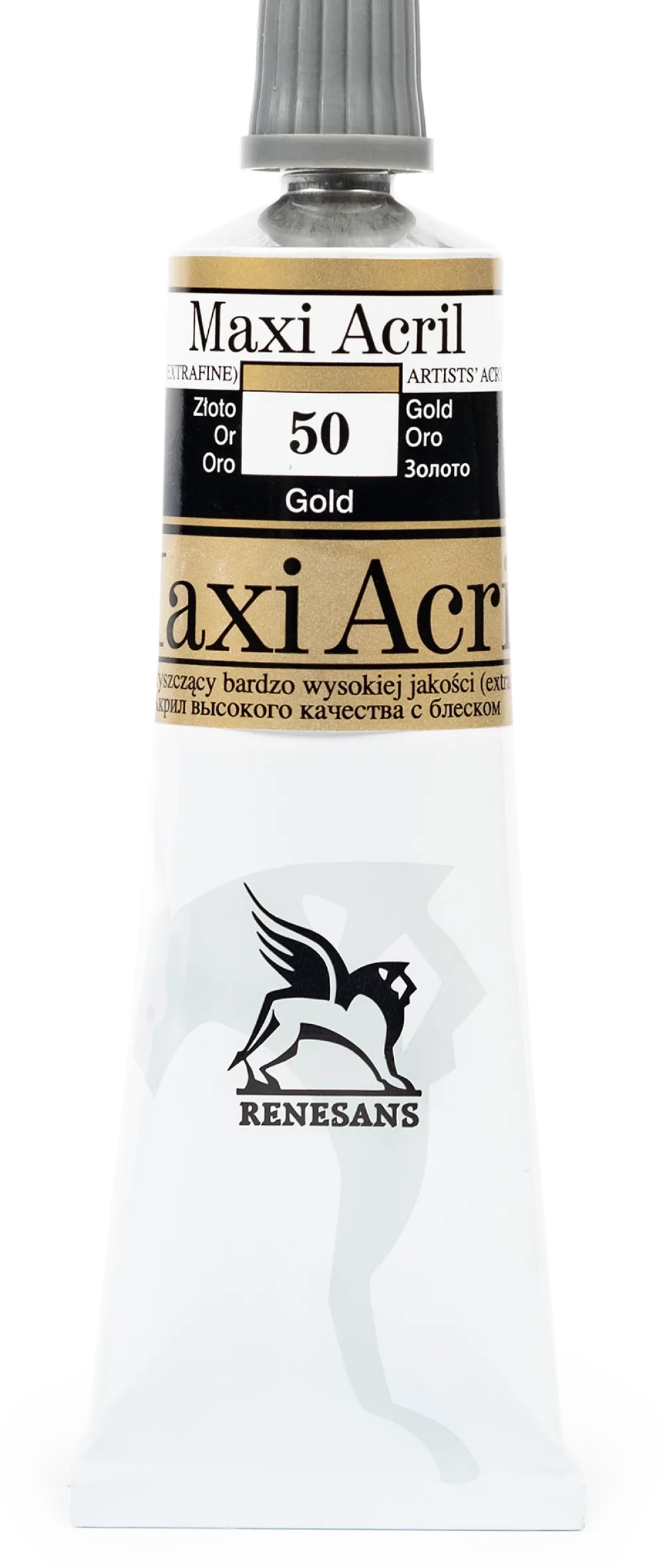 Renesans Farba akrylowa Maxi Acril - - 49, pearl white, 60 ml > Farby Akrylowe