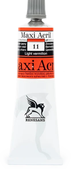 Renesans Farba akrylowa Maxi Acril - - 10, Saturn red, 60 ml > Farby Akrylowe
