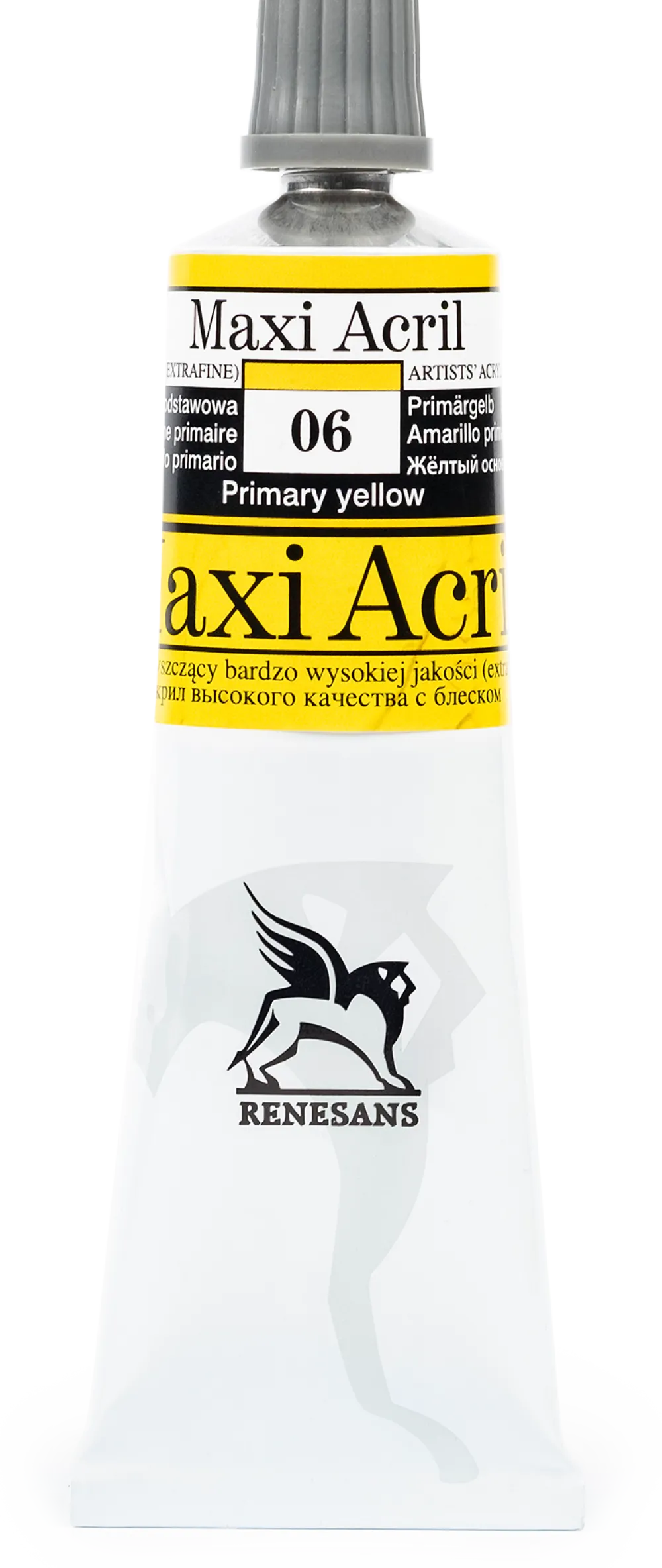 Renesans Farba akrylowa Maxi Acril - - 05, cadmium lemon yellow hue, 60 ml > Farby Akrylowe