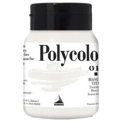 Maimeri Farba akrylowa Polycolor - - 018, Titanium White, 500 ml