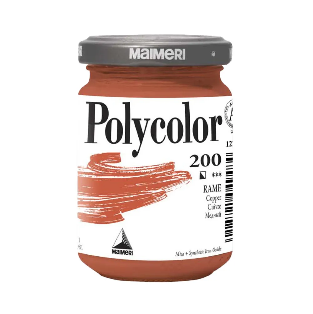 Maimeri Farba akrylowa Polycolor - - 200, Copper, 140 ml