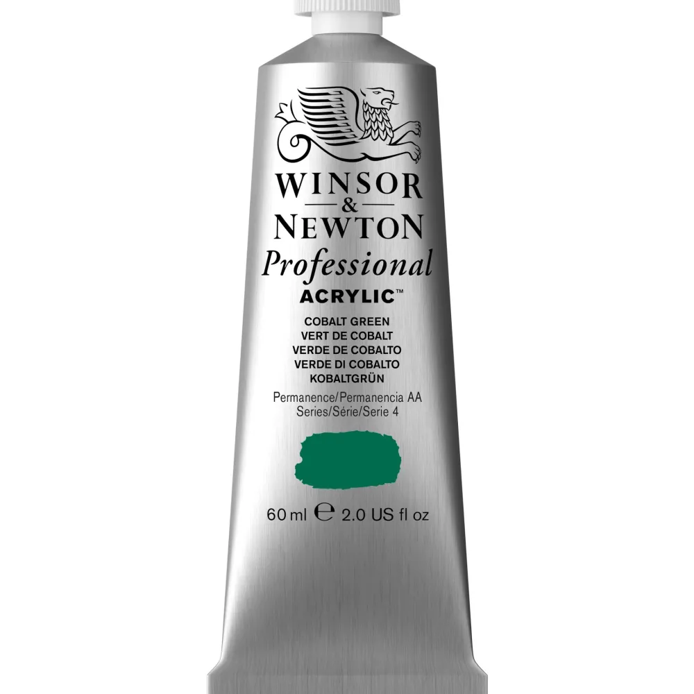 Winsor & Newton Farba akrylowa Professional Acrylic - - Cobalt Green Row 60 ml