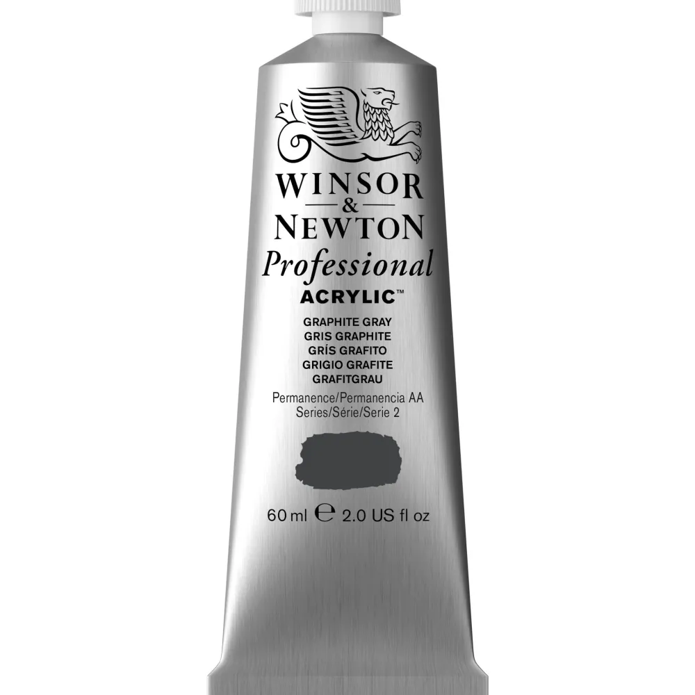 Winsor & Newton Farba akrylowa Professional Acrylic - - Graphite Grey, 60 ml