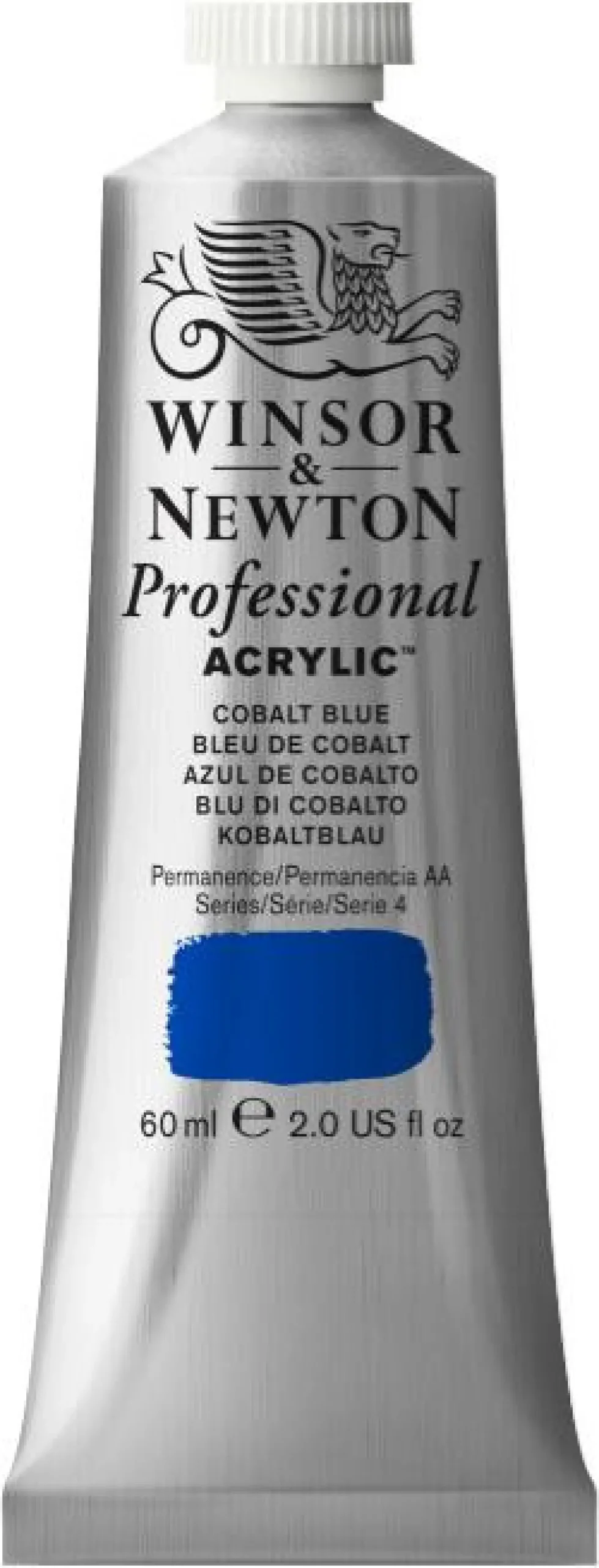Winsor & Newton Farba akrylowa Professional Acrylic - - Cobalt Light Blue, 60 ml