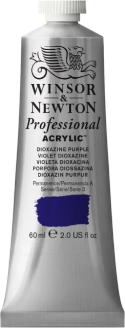 Winsor & Newton Farba akrylowa Professional Acrylic - - Dioxazine Purple, 60 ml