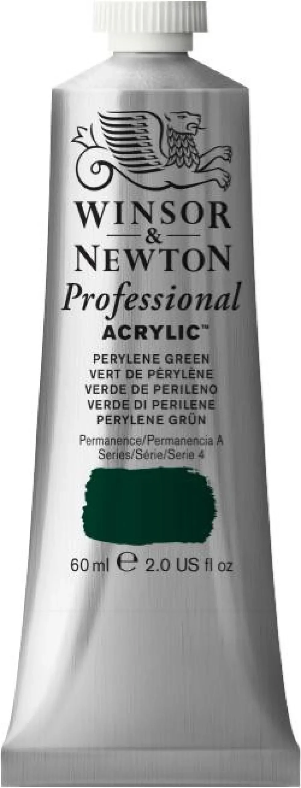 Winsor & Newton Farba akrylowa Professional Acrylic - - Permanent Sap Green, 60 ml > Farby Akrylowe