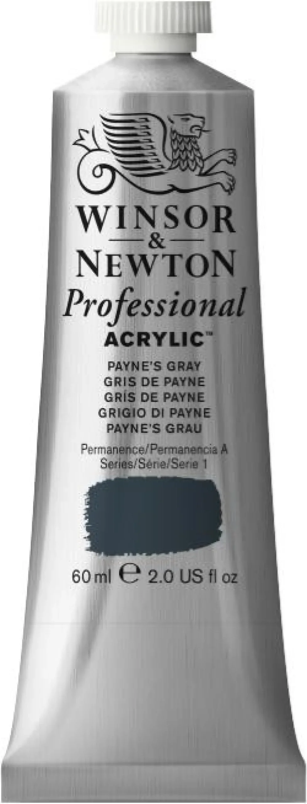 Winsor & Newton Farba akrylowa Professional Acrylic - - Payne's Gray, 60 ml