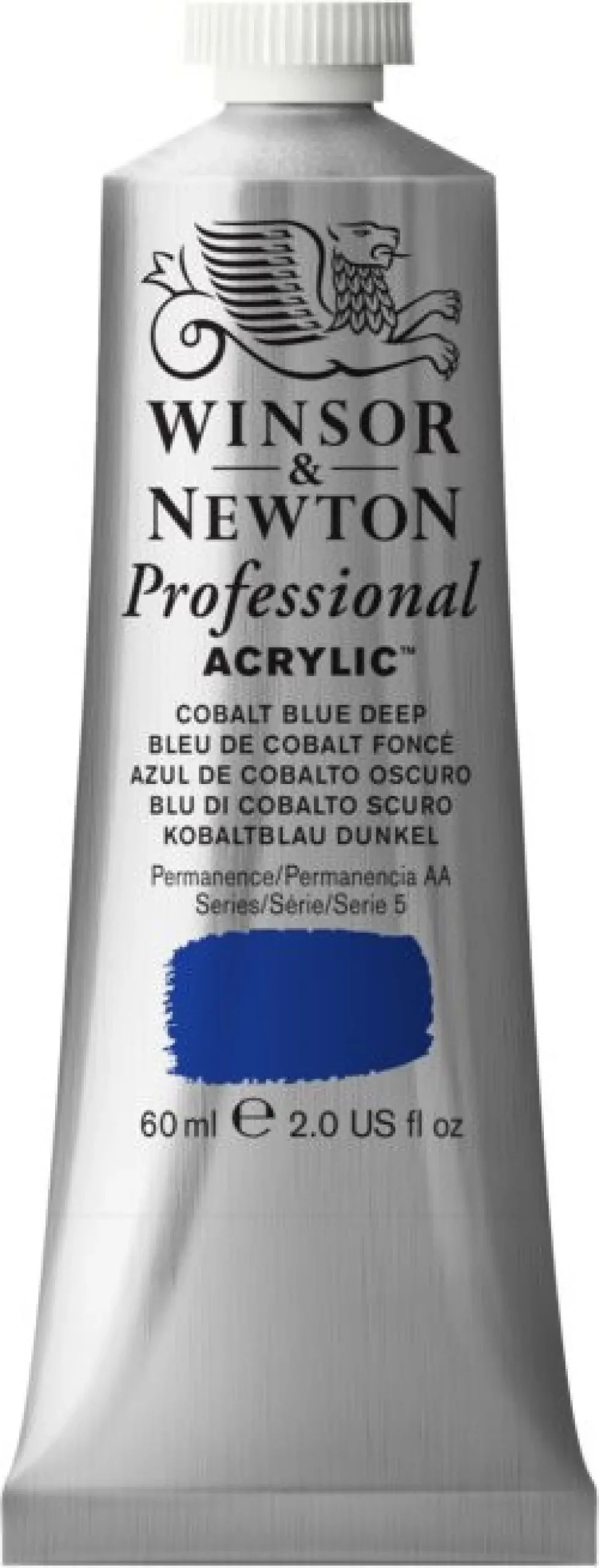 Winsor & Newton Farba akrylowa Professional Acrylic - - Cobalt Blue Deep, 60 ml
