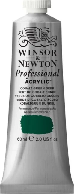 Winsor & Newton Farba akrylowa Professional Acrylic - - Cobalt Green Deep, 60 ml