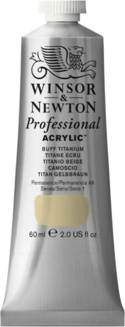 Winsor & Newton Farba akrylowa Professional Acrylic - - Buff Titanium, 60 ml
