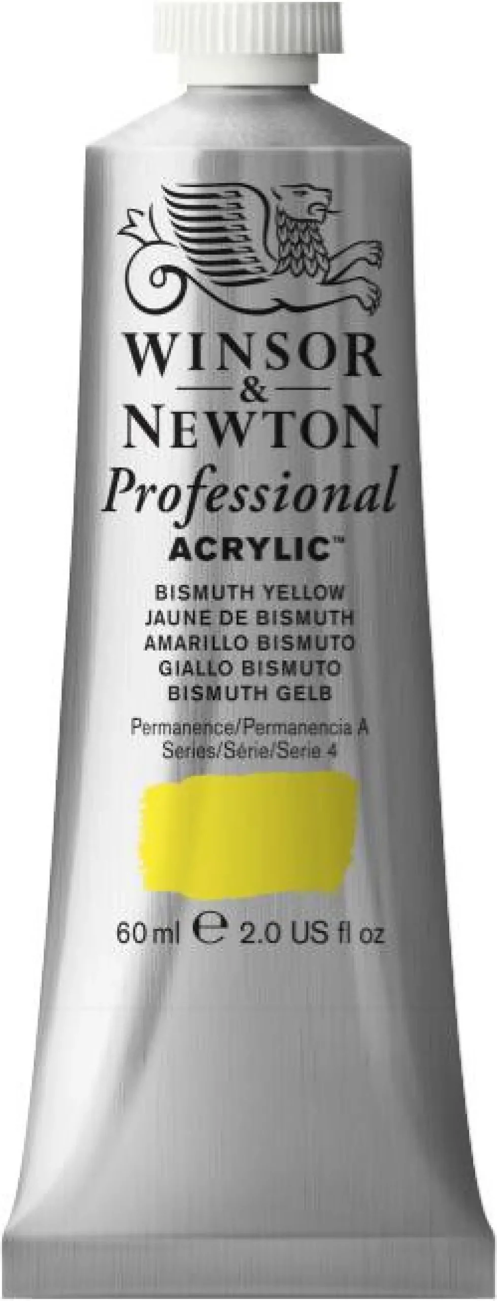 Winsor & Newton Farba akrylowa Professional Acrylic - - Bismuth Yellow, 60 ml > Farby Akrylowe