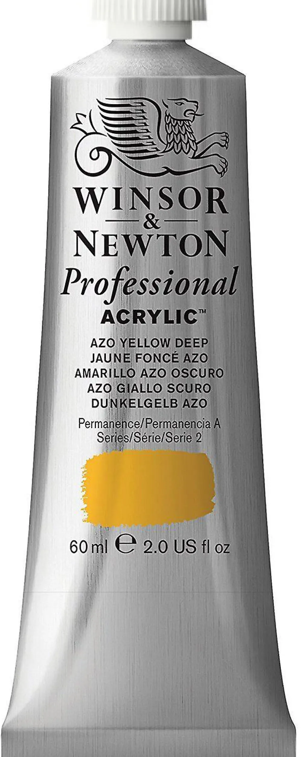 Winsor & Newton Farba akrylowa Professional Acrylic - - Azo Yellow Deep, 60 ml