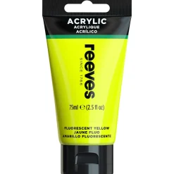 Reeves Farba akrylowa - - Fluorescent Green, 75 ml > Farby Akrylowe