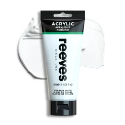 Reeves Farba akrylowa - - Titanium White, 200 ml > Farby Akrylowe