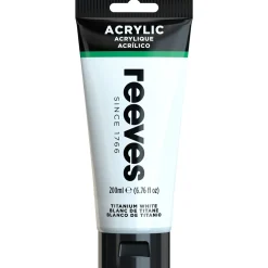 Reeves Farba akrylowa - - Titanium White, 200 ml > Farby Akrylowe