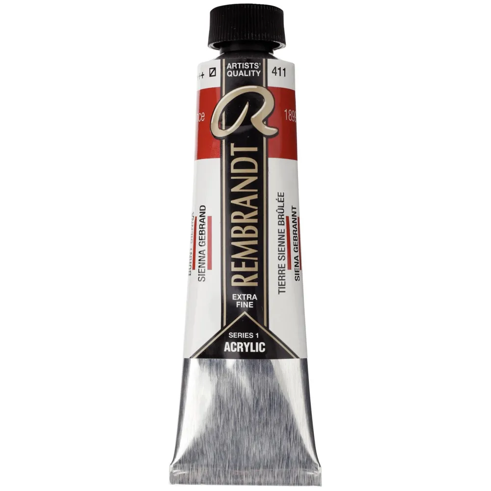 Rembrandt Farba akrylowa - - Burnt Umber, 40 ml > Farby Akrylowe