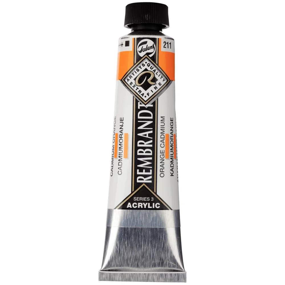 Rembrandt Farba akrylowa - - Cadmium Orange, 40 ml
