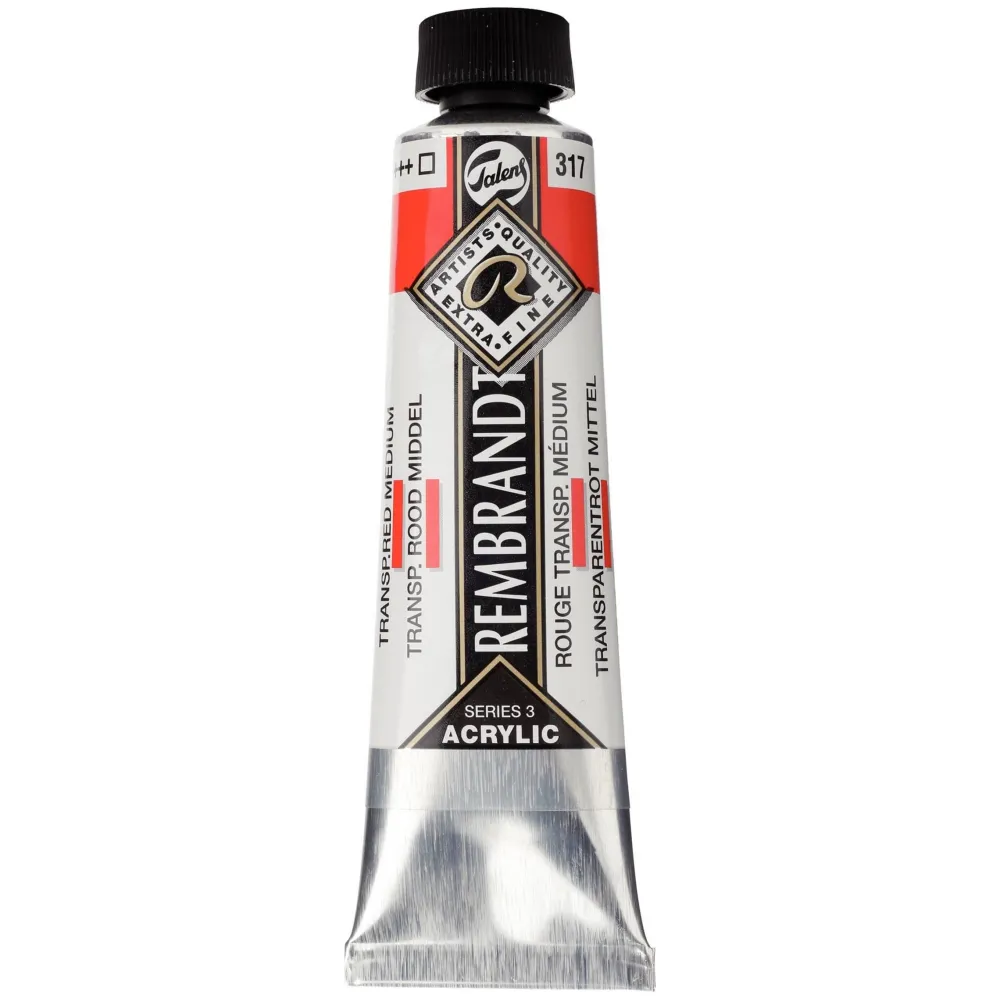 Rembrandt Farba akrylowa - - Carmine, 40 ml > Farby Akrylowe