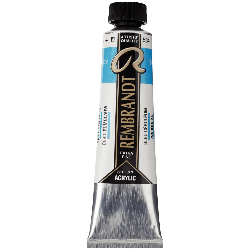 Rembrandt Farba akrylowa - - Cerulean Blue, 40 ml