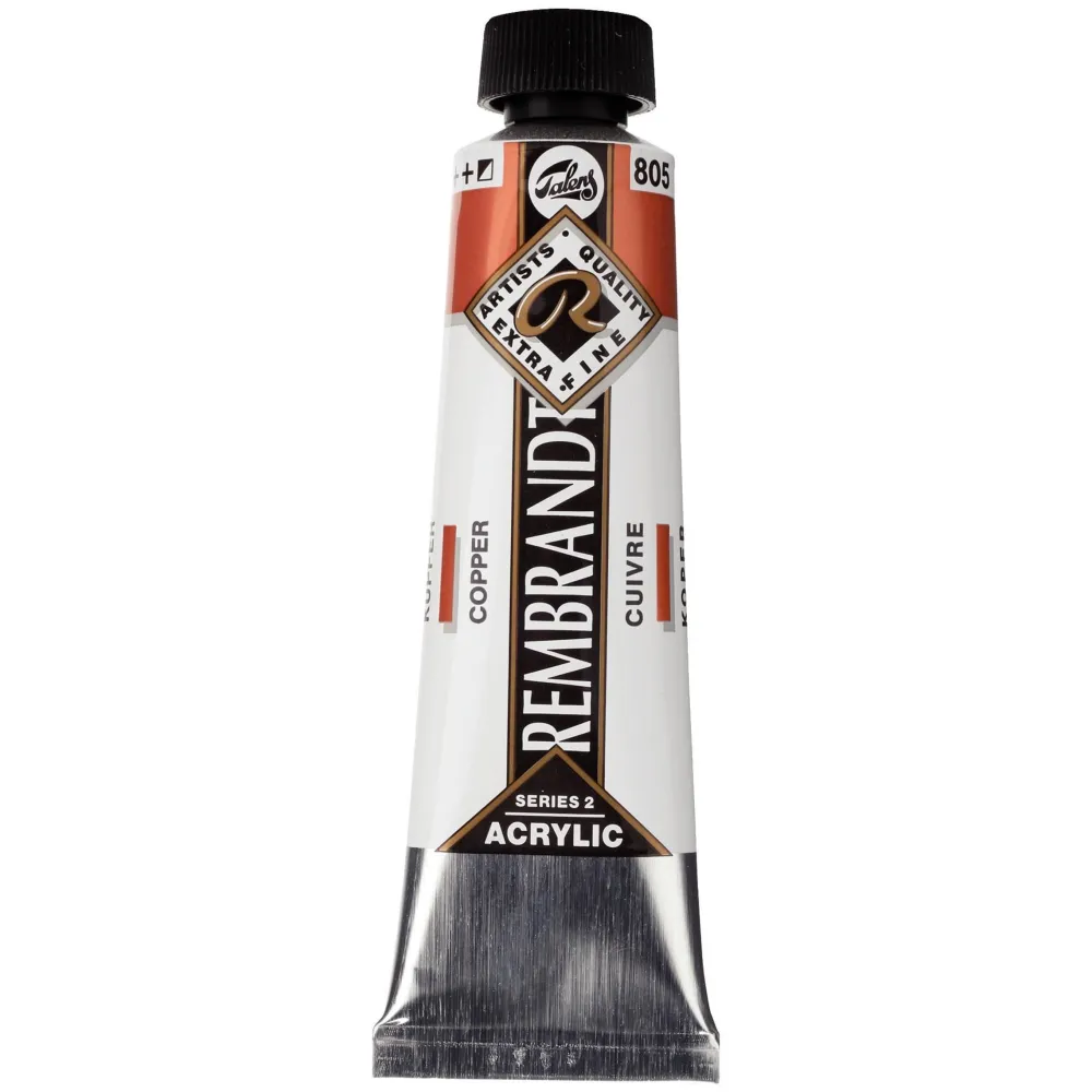 Rembrandt Farba akrylowa - - Copper, 40 ml > Farby Akrylowe