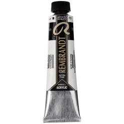 Rembrandt Farba akrylowa - - Ivory Black, 40 ml