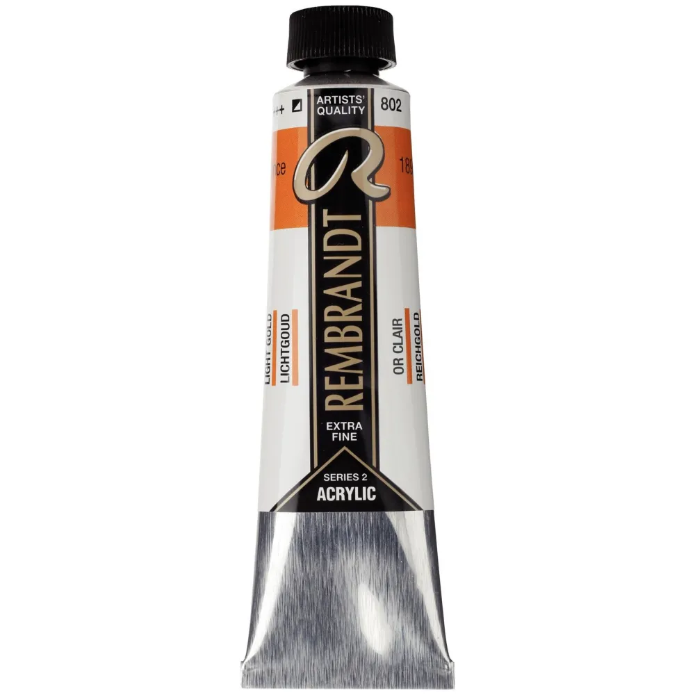 Rembrandt Farba akrylowa - - Light Gold, 40 ml > Farby Akrylowe