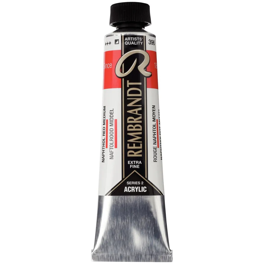 Rembrandt Farba akrylowa - - Naphthol Red Medium, 40 ml