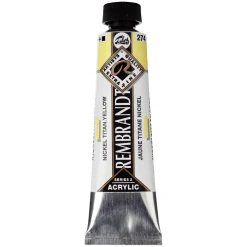 Rembrandt Farba akrylowa - - Nickel Titanium Yellow, 40 ml > Farby Akrylowe