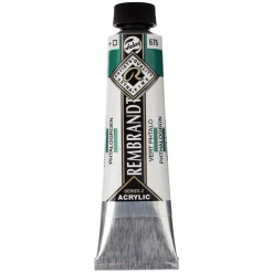 Rembrandt Farba akrylowa - - Phthalo Green, 40 ml > Farby Akrylowe