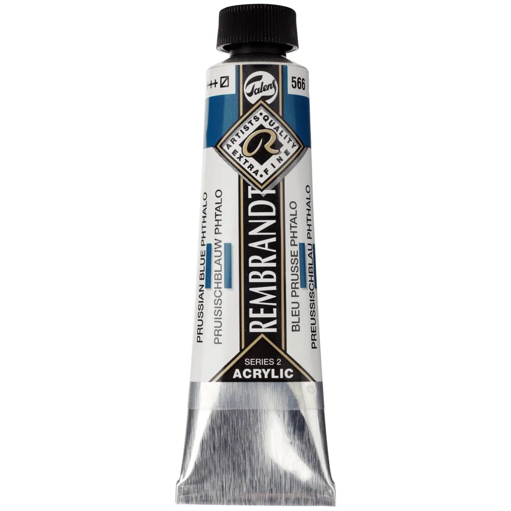 Rembrandt Farba akrylowa - - Prussian Blue Phthalo, 40 ml