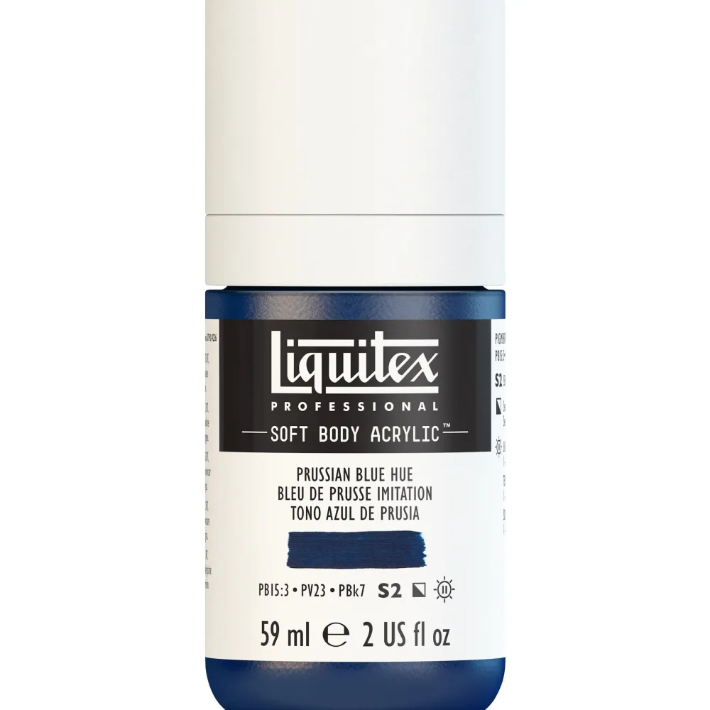 Liquitex Farba akrylowa Soft Body - - Prussian Blue Hue, 59 ml