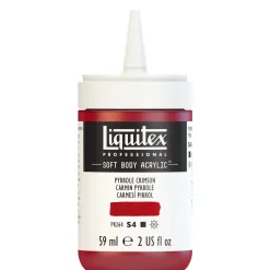 Liquitex Farba akrylowa Soft Body - - Pyrrole Crimson, 59 ml