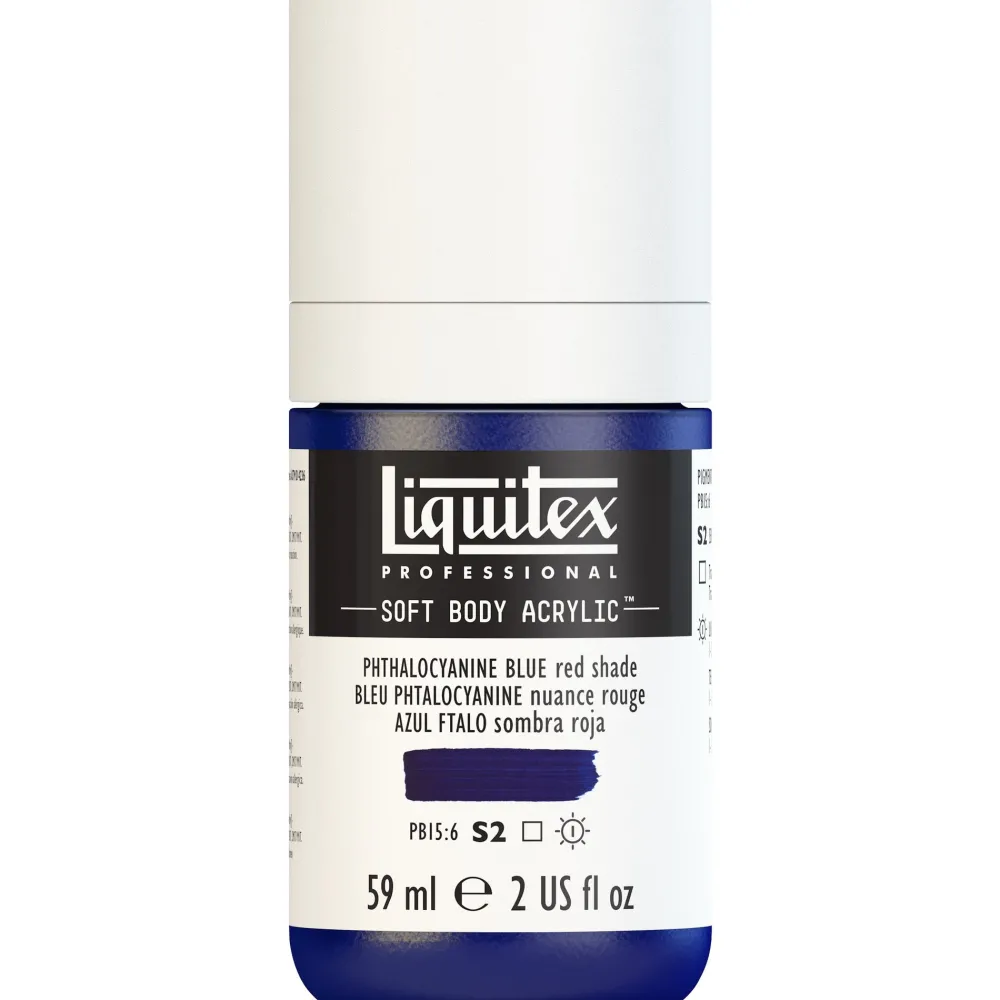 Liquitex Farba akrylowa Soft Body - - Phthalocyanine Blue Green Shade, 59 ml > Farby Akrylowe