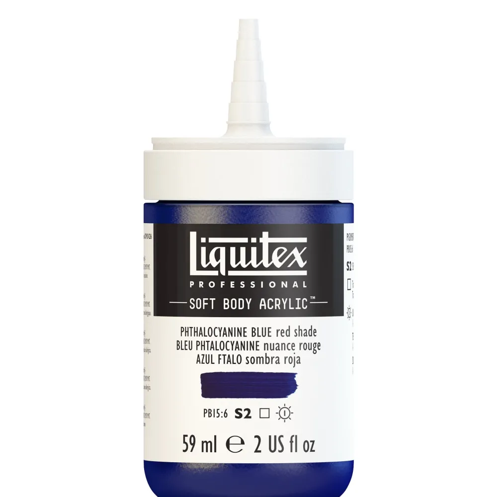 Liquitex Farba akrylowa Soft Body - - Phthalocyanine Blue Green Shade, 59 ml > Farby Akrylowe