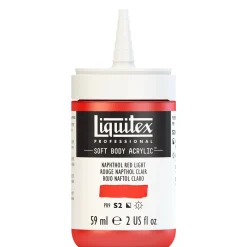 Liquitex Farba akrylowa Soft Body - - Naphthol Crimson, 59 ml > Farby Akrylowe