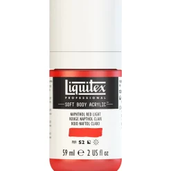 Liquitex Farba akrylowa Soft Body - - Naphthol Crimson, 59 ml > Farby Akrylowe